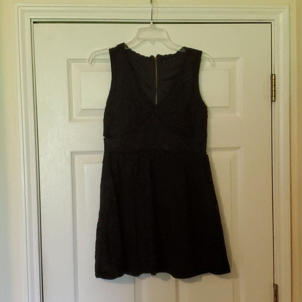 Xhilaration Little Black Lace Dress - Size Small